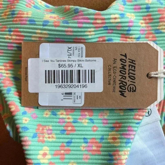 Billabong I Sea You Tanlines Skimpy Bikini Bottoms - Picture 5 of 5